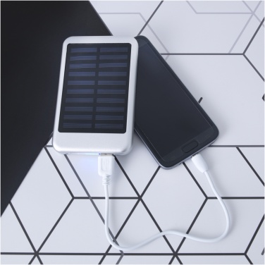 Logotrade promotional product image of: Bask 4000 mAh solar power bank