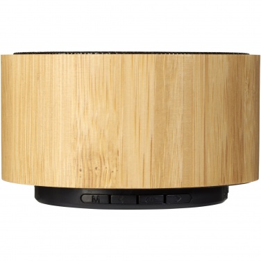 Logo trade promotional giveaways picture of: Cosmos bamboo Bluetooth® speaker