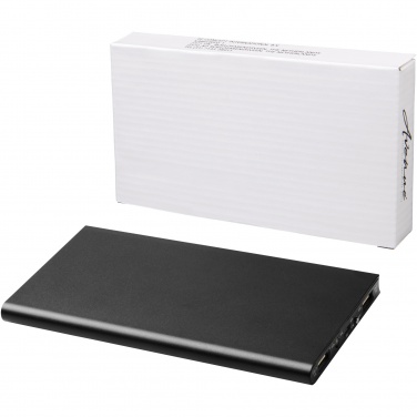 Logo trade corporate gift photo of: Plate 8000 mAh aluminium power bank