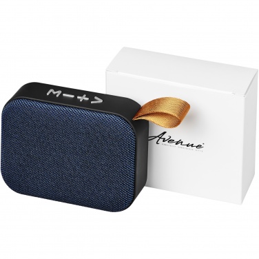 Logo trade promotional products image of: Fashion fabric Bluetooth® speaker