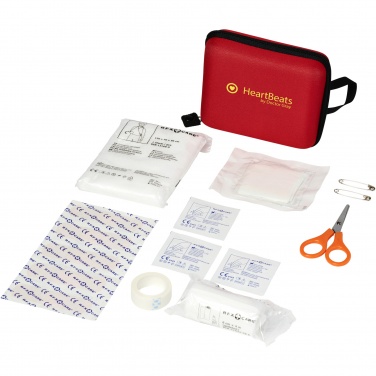 Logo trade promotional merchandise photo of: Healer 16-piece first aid kit