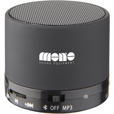 Logotrade promotional merchandise image of: Duck cylinder Bluetooth® speaker with rubber finish