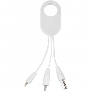 Logo trade advertising products image of: Troop 3-in-1 charging cable