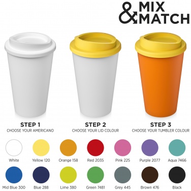 Logo trade advertising products image of: Americano® 350 ml insulated tumbler