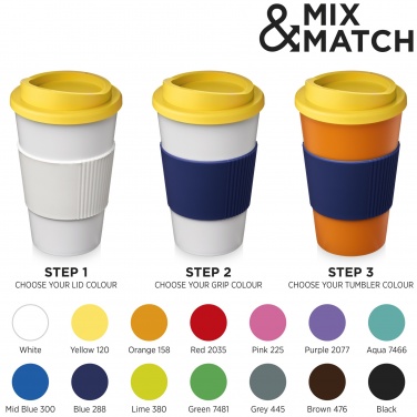 Logotrade promotional merchandise image of: Americano® 350 ml insulated tumbler with grip