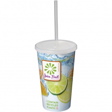 Logo trade promotional merchandise image of: Brite-Americano® 350 ml double-walled stadium cup