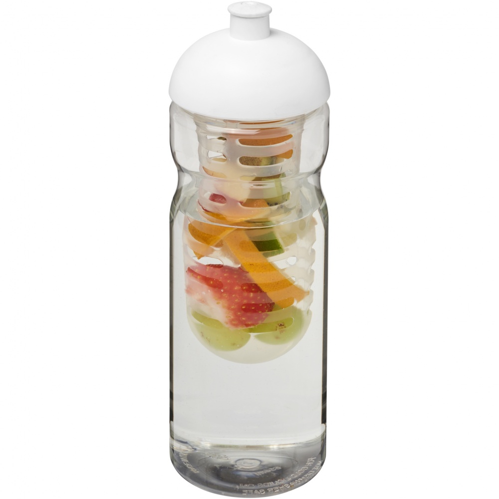 Logotrade promotional product picture of: H2O Active® Base 650 ml dome lid sport bottle & infuser