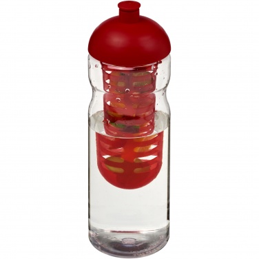 Logo trade promotional giveaways picture of: H2O Active® Base 650 ml dome lid sport bottle & infuser