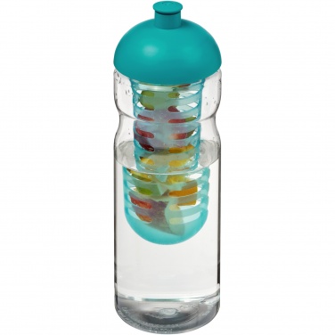 Logotrade corporate gift picture of: H2O Active® Base 650 ml dome lid sport bottle & infuser