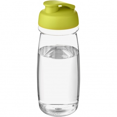 Logo trade promotional merchandise photo of: H2O Active® Pulse 600 ml flip lid sport bottle