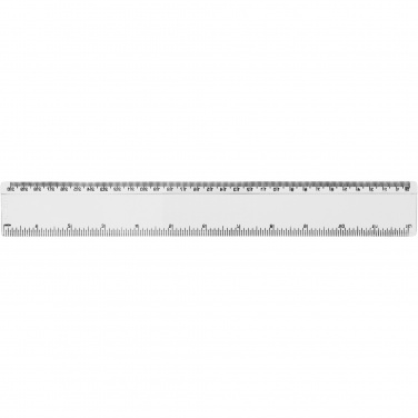 Logotrade promotional giveaway picture of: Renzo 30 cm plastic ruler
