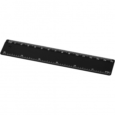 Logo trade promotional giveaway photo of: Renzo 15 cm plastic ruler