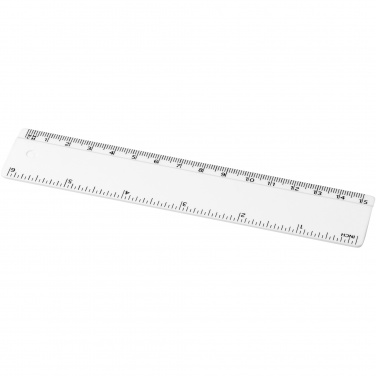 Logotrade promotional merchandise picture of: Renzo 15 cm plastic ruler