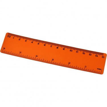 Logotrade promotional gift image of: Rothko 15 cm plastic ruler