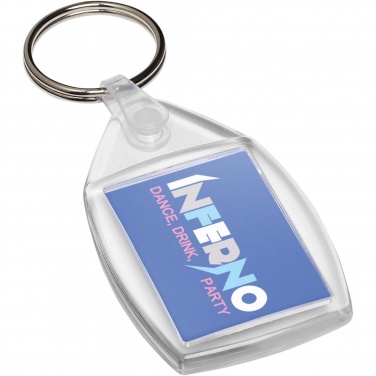 Logotrade promotional gifts photo of: Lita P6 keychain with plastic clip