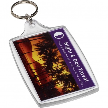 Logo trade promotional gifts picture of: Orca L4 large keychain