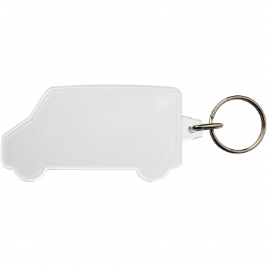 Logotrade promotional products photo of: Combo van-shaped keychain