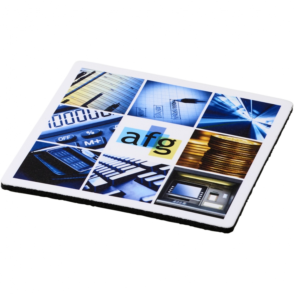 Logo trade corporate gifts image of: Q-Mat® square coaster