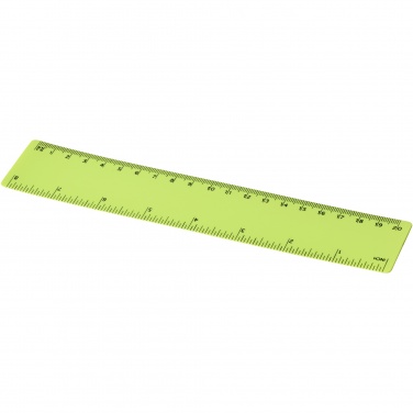 Logo trade business gift photo of: Rothko 20 cm plastic ruler