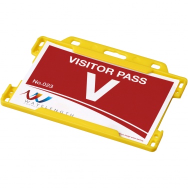 Logotrade business gift image of: Vega plastic card holder