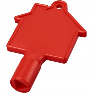 Logo trade advertising product photo of: Maximilian house-shaped utility key