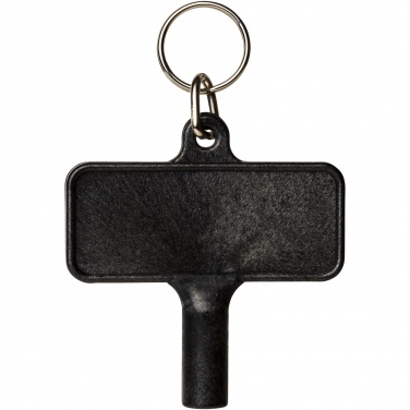 Logo trade promotional giveaway photo of: Largo plastic radiator key with keychain