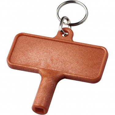 Logo trade promotional items picture of: Largo plastic radiator key with keychain