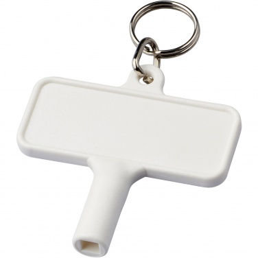 Logo trade promotional product photo of: Largo plastic radiator key with keychain