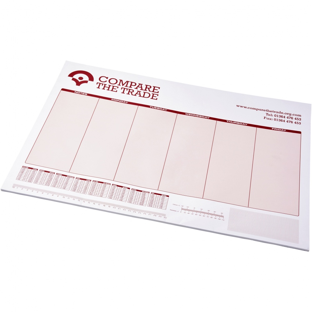 Logo trade promotional items picture of: Desk-Mate® A3 notepad