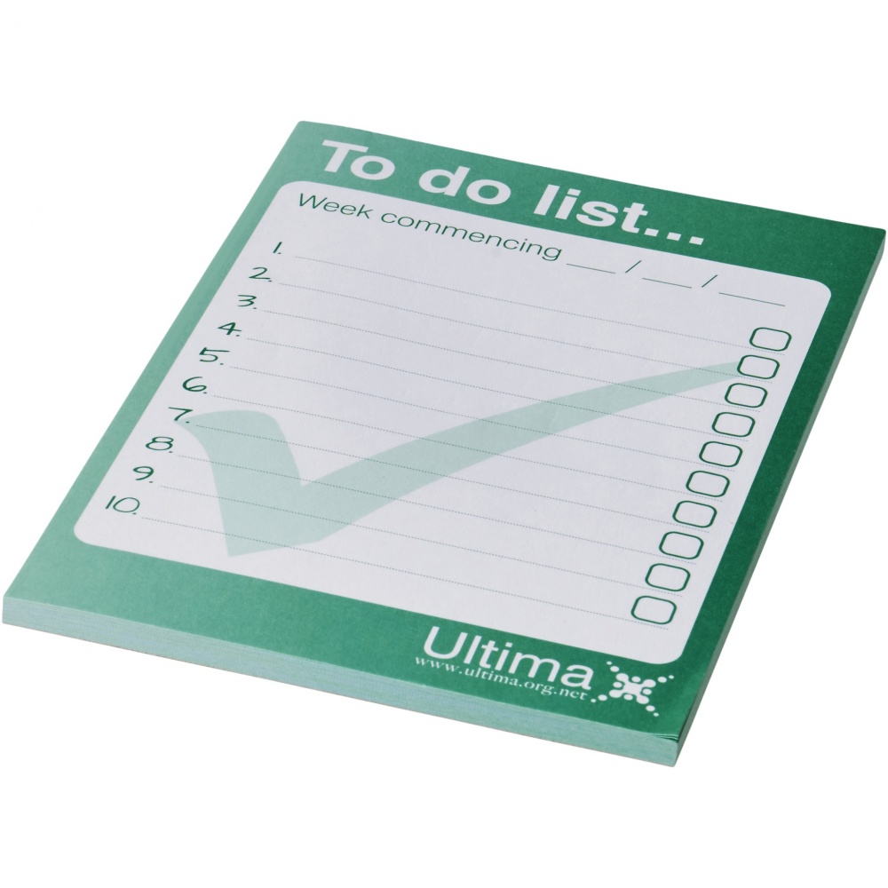 Logo trade advertising product photo of: Desk-Mate® A6 notepad
