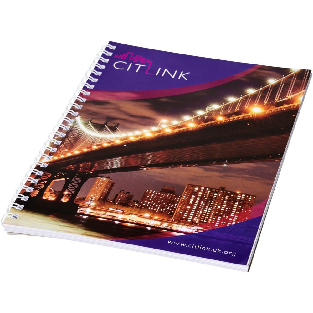 Logotrade business gift image of: Desk-Mate® A5 spiral notebook