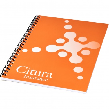 Logo trade advertising product photo of: Desk-Mate® A5 notebook synthetic cover