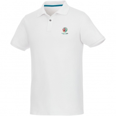 Logotrade promotional giveaway picture of: Beryl short sleeve men's organic recycled polo