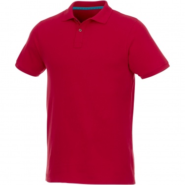 Logotrade advertising product picture of: Beryl short sleeve men's organic recycled polo