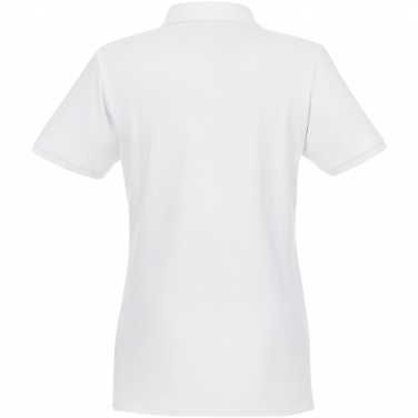 Logo trade promotional item photo of: Beryl short sleeve women's organic recycled polo