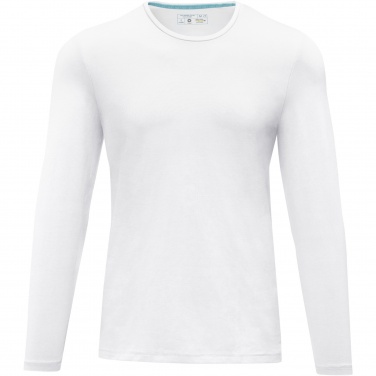 Logo trade promotional products picture of: Ponoka long sleeve men's organic t-shirt