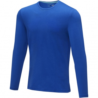 Logo trade promotional item photo of: Ponoka long sleeve men's organic t-shirt