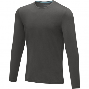 Logo trade advertising product photo of: Ponoka long sleeve men's organic t-shirt
