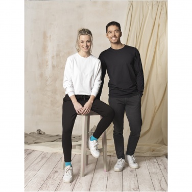 Logo trade promotional merchandise photo of: Ponoka long sleeve women's organic t-shirt