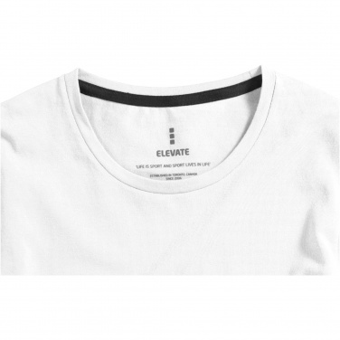 Logo trade corporate gifts image of: Ponoka long sleeve women's organic t-shirt