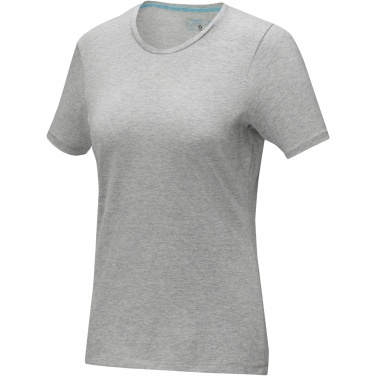 Logo trade promotional giveaway photo of: Balfour short sleeve women's organic t-shirt