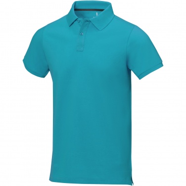 Logo trade promotional giveaways image of: Calgary short sleeve men's polo