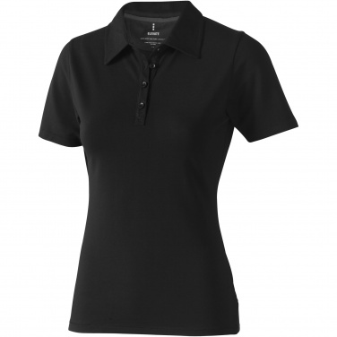 Logo trade promotional gift photo of: Markham short sleeve women's stretch polo