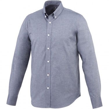 Logo trade corporate gifts image of: Vaillant long sleeve men's oxford shirt