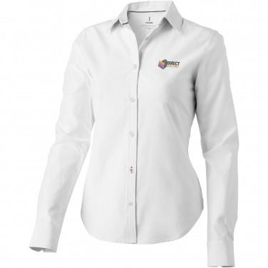 Logo trade promotional products picture of: Vaillant long sleeve women's oxford shirt