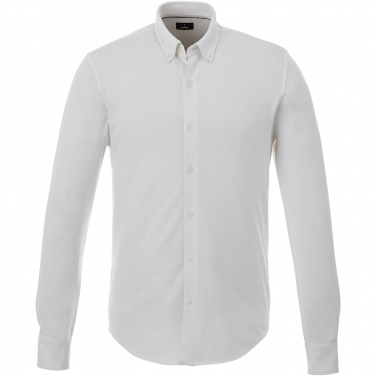 Logo trade business gift photo of: Bigelow long sleeve men's pique shirt
