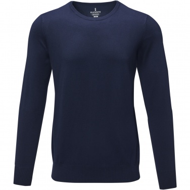 Logo trade corporate gifts image of: Merrit men's crewneck pullover