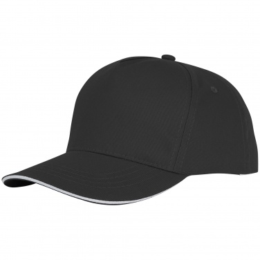 Logotrade promotional giveaway image of: Ceto 5 panel sandwich cap