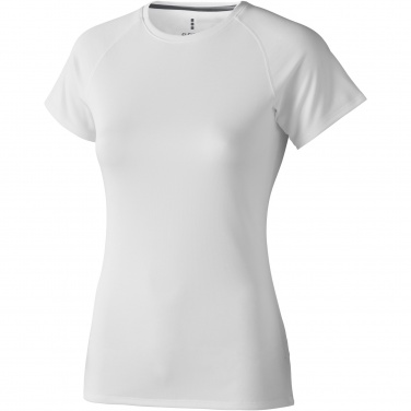 Logo trade promotional products image of: Niagara short sleeve women's cool fit t-shirt