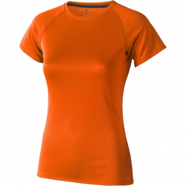 Logotrade promotional giveaway image of: Niagara short sleeve women's cool fit t-shirt